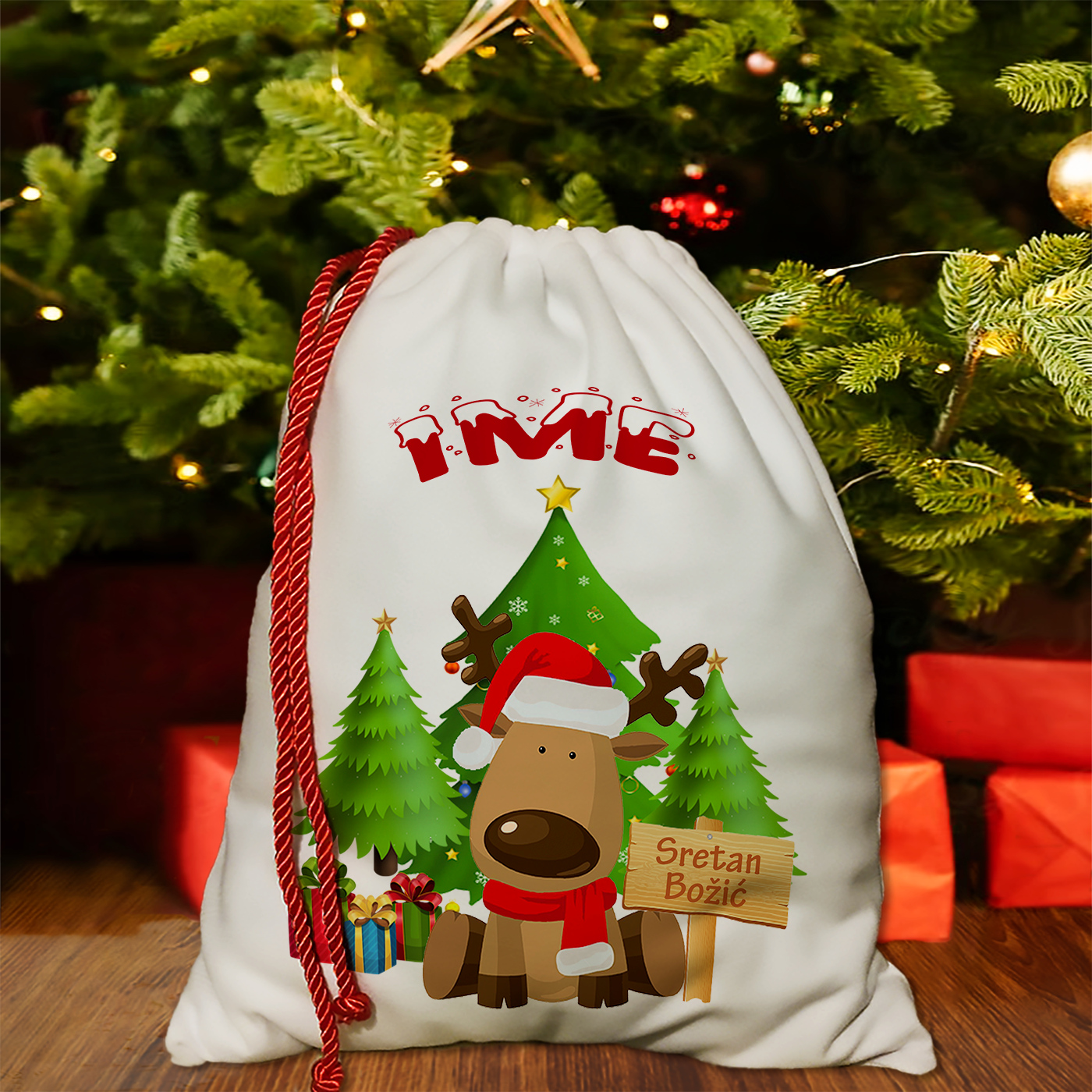 Personalizirana Božićna vrećica